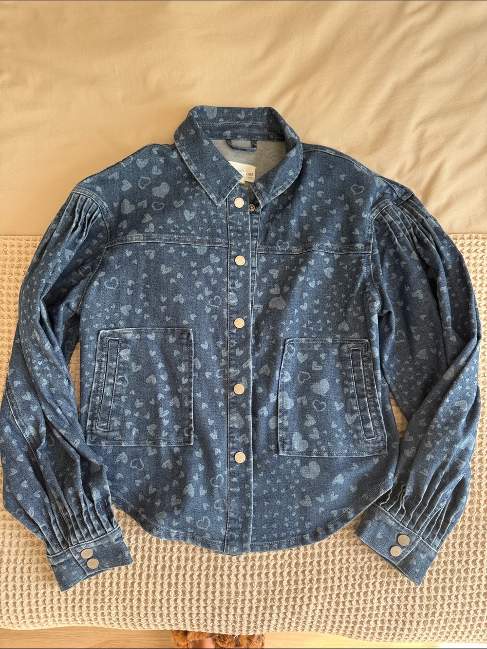 Women’s Heart light weight denim jacket